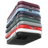 Magic Shield Case til iPhone 12 Pro Max fleksibelt pansret mørkblå cover