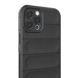 Magic Shield Case til iPhone 12 Pro Max fleksibelt pansret mørkblå cover