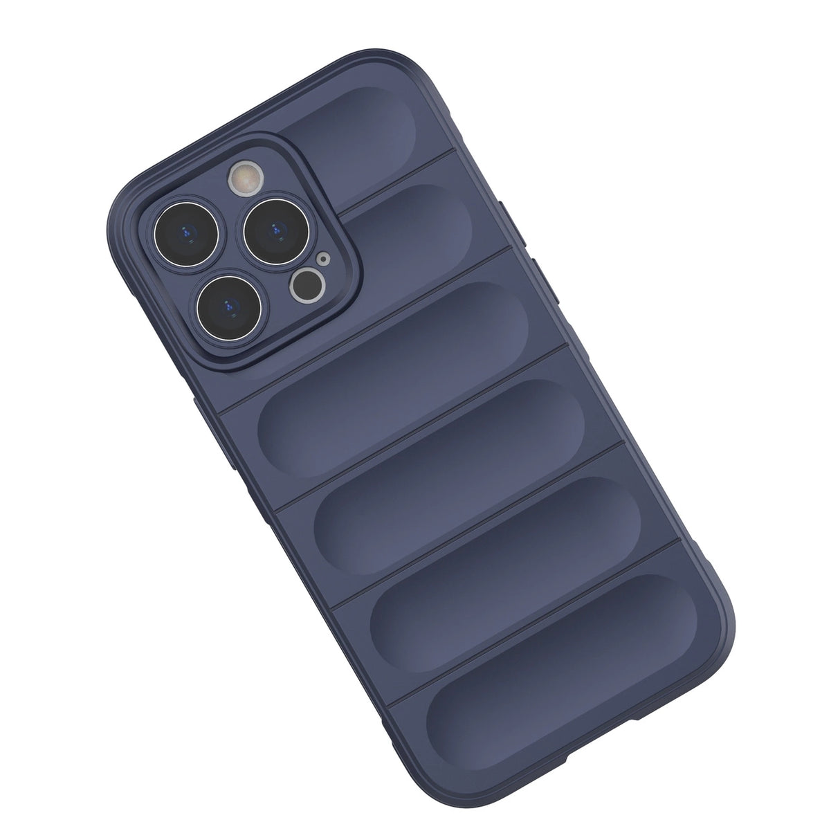 Magic Shield Case til iPhone 13 Pro fleksibelt pansret cover mørk blå