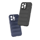 Magic Shield Case til iPhone 13 Pro fleksibelt pansret cover mørk blå