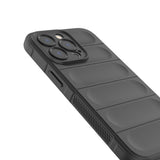 Magic Shield Case Case for iPhone 13 Pro Max Fleksibel pansret sag mørk blå