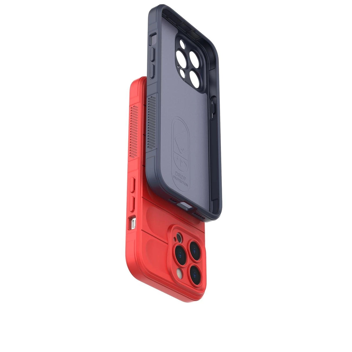 Magic Shield Case til iPhone 13 Pro Max fleksibelt pansret cover lysblå