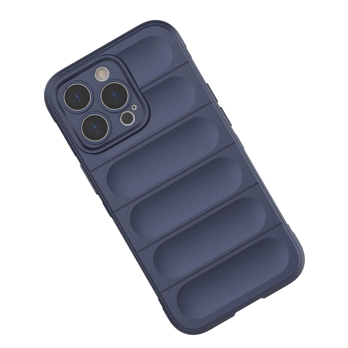 Magic Shield Case til iPhone 13 Pro Max fleksibelt pansret cover lysblå