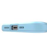 Magic Shield Case til iPhone 13 Pro Max fleksibelt pansret cover lysblå