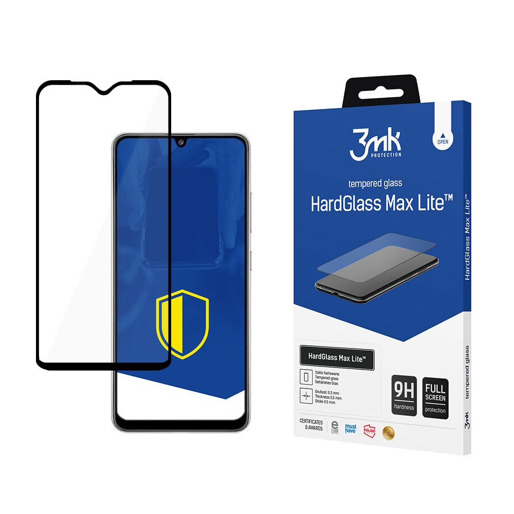 9H 3mk HardGlass Max LiteTM glas til Samsung Galaxy A32 4G