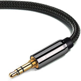 Wozinsky AUX-kabel vinklet (mand-mand) mini jack-kabel 2 m sort