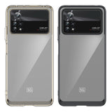 Outer Space Case til Xiaomi Poco X4 Pro 5G cover med en fleksibel ramme blå