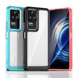 Outer Space Case til Xiaomi Poco F4 5G cover med en fleksibel ramme sort