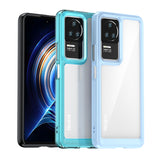 Outer Space Case til Xiaomi Poco F4 5G cover med en fleksibel ramme sort