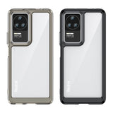 Udendørs Space Case til Xiaomi Poco F4 5G cover med en fleksibel ramme sort