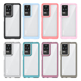 Outer Space Case til Xiaomi Poco F4 5G cover med en fleksibel ramme sort