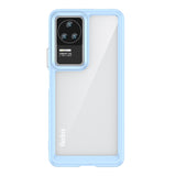 Outer Space Case til Xiaomi Poco F4 5G cover med en fleksibel blå ramme