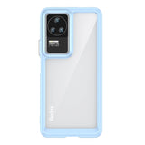 Outer Space Case til Xiaomi Poco F4 5G cover med en fleksibel ramme blå