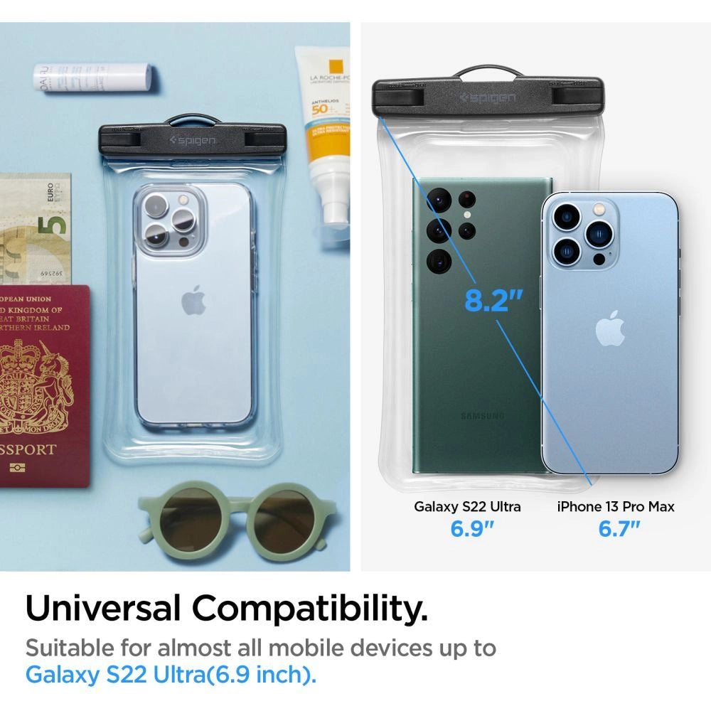 Spigen Aqua Shield A610 Case Waterproof Floating on Water - Transparent
