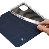 Dux Ducis Skin Pro Holster Flip Cover til iPhone 14 Plus blå