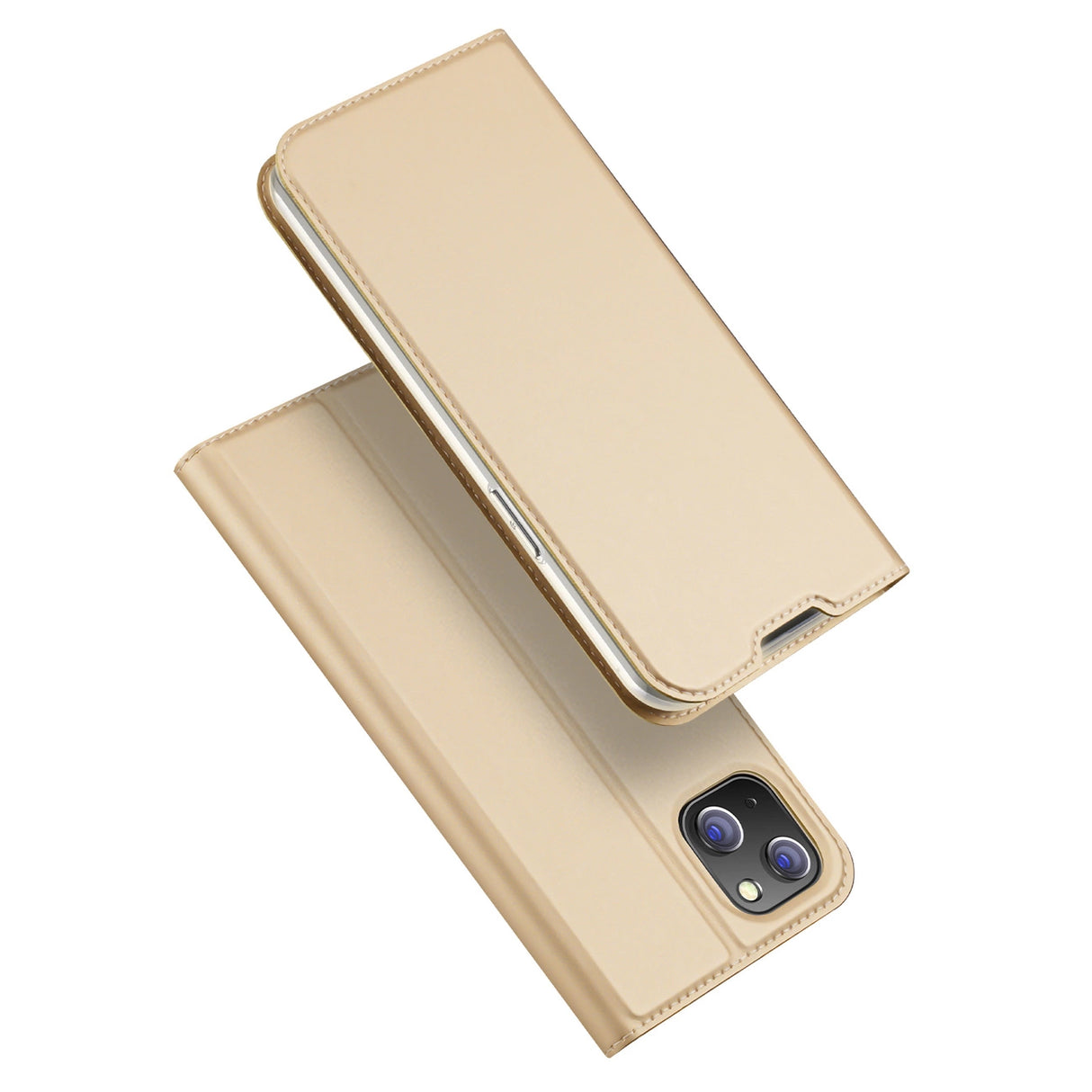 Dux Ducis Skin Pro Holster Flip Cover til iPhone 14 Plus guld