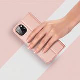 Dux Ducis Skin Pro Holster Flip Cover til iPhone 14 Plus guld