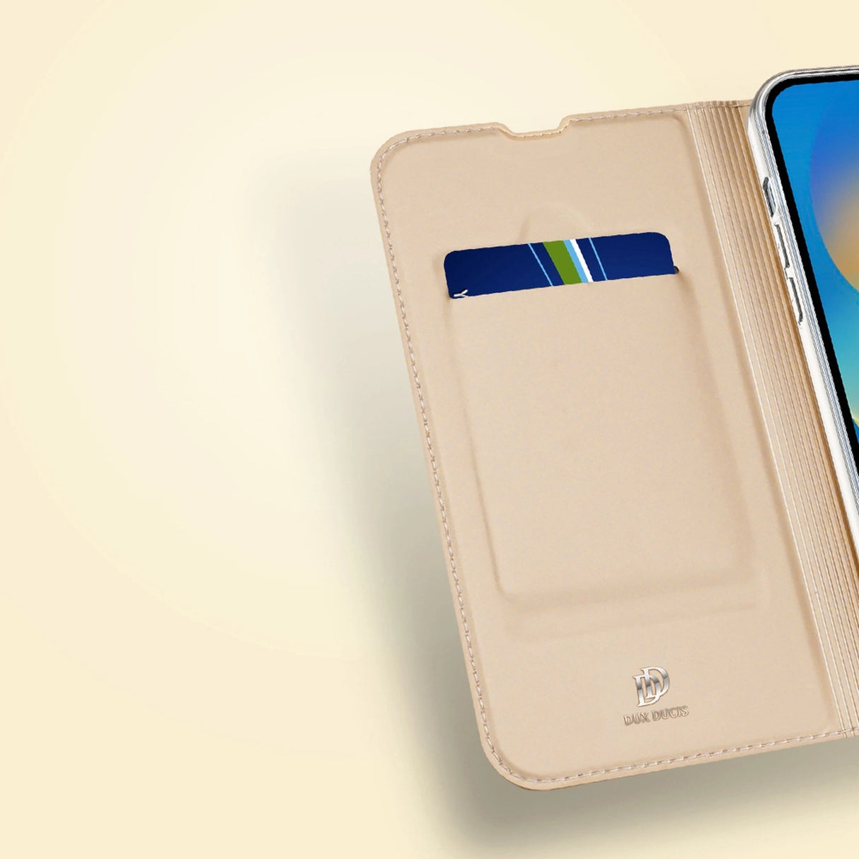 Dux Ducis Skin Pro Holster Flip Cover til iPhone 14 Pro Max blå