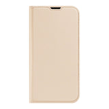 Dux Ducis Skin Pro Holster Flip Cover til iPhone 14 Pro Max guld