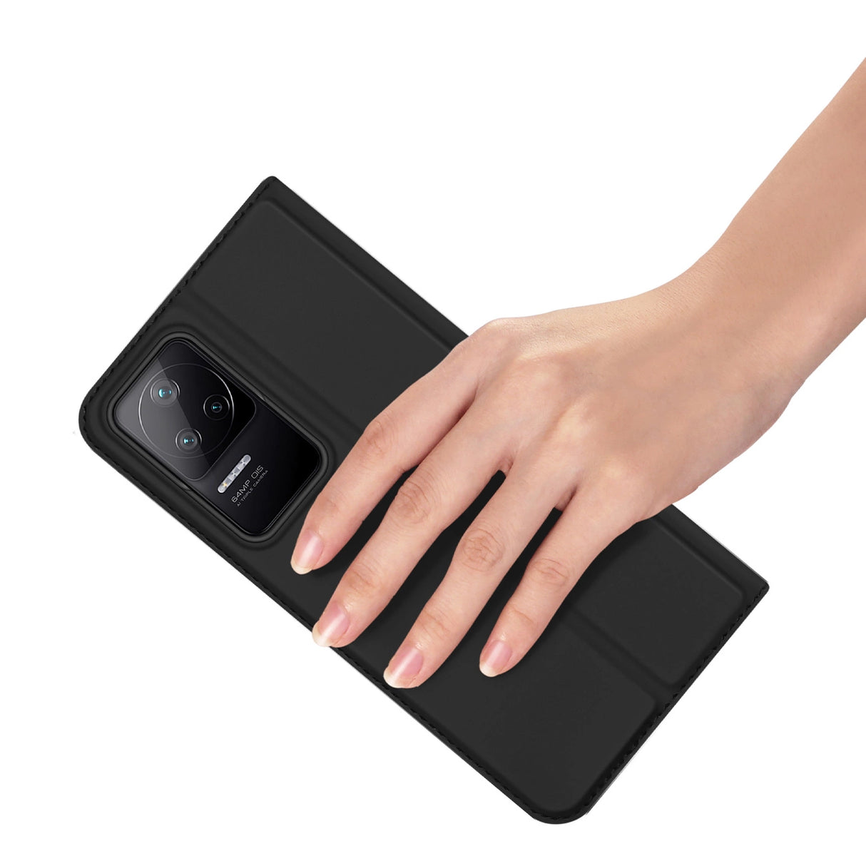 Dux Ducis Skin Pro Holster Cover Flip Cover til Xiaomi Poco F4 5G sort