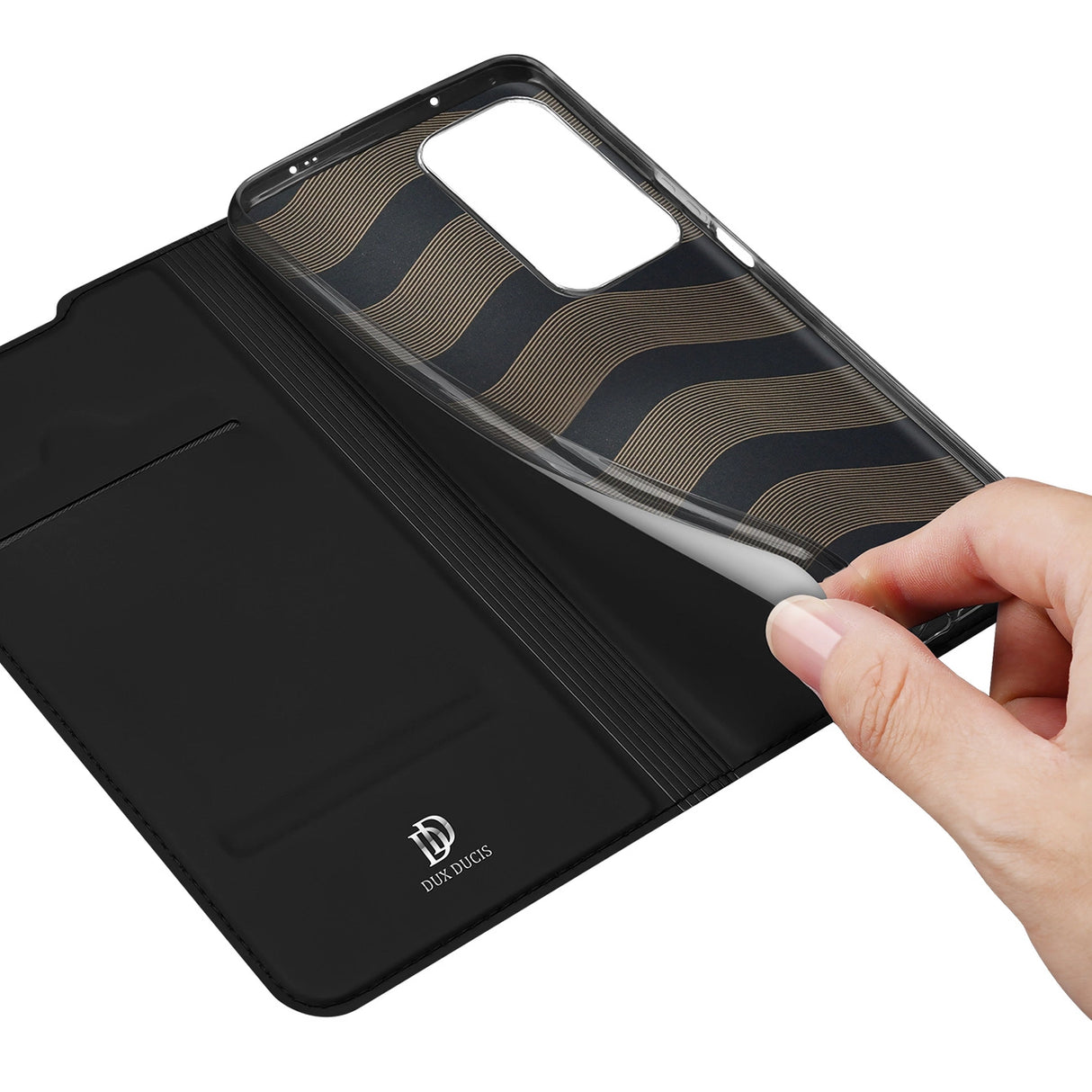 Dux Ducis Skin Pro Holster Cover Flip Cover til Xiaomi Poco F4 5G sort