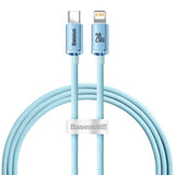 Baseus CAJY001303 Lightning - USB-C PD cable 20W 480Mb/s 1.2m - blue