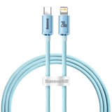 Baseus CAJY001303 Lightning - USB-C PD kabel 20W 480Mb/s 1.2m - blå