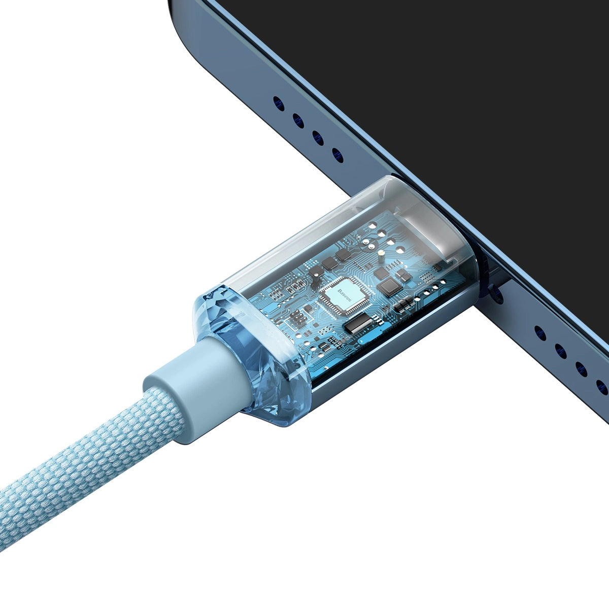 Baseus CAJY001303 Lightning - USB-C PD kabel 20W 480Mb/s 1.2m - blå