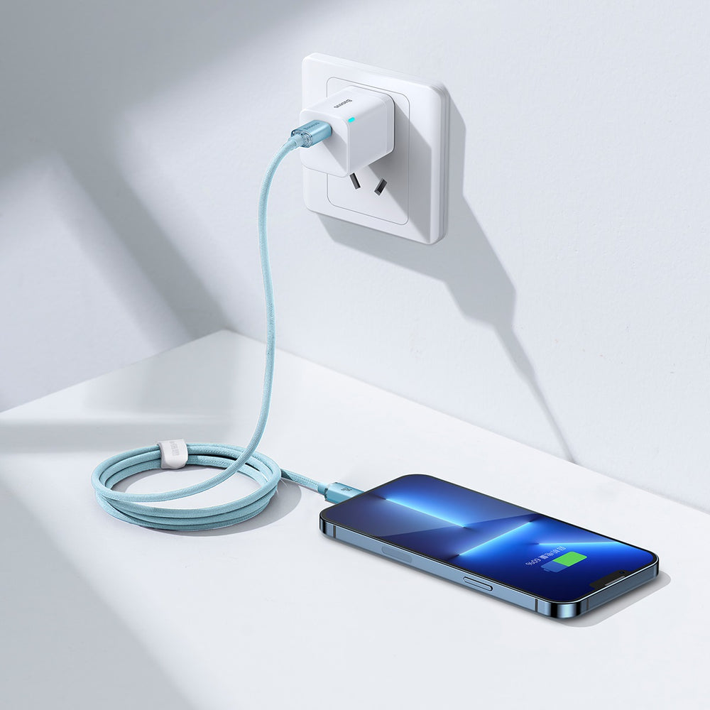 Baseus CAJY001303 Lightning - USB-C PD cable 20W 480Mb/s 1.2m - blue
