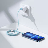 Baseus CAJY001303 Lightning - USB-C PD cable 20W 480Mb/s 1.2m - blue