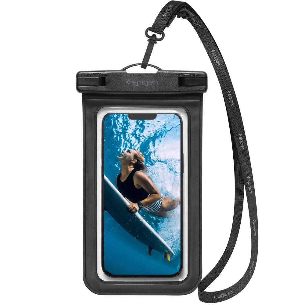 Spigen Spigen Aqua Shield A601 case vandtæt IPX8 - sort 2 stykker.
