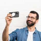 Dux Ducis Grit læderhylster til iPhone 14 Plus Elegant Falsk læder cover (MagSafe kompatibel) sort