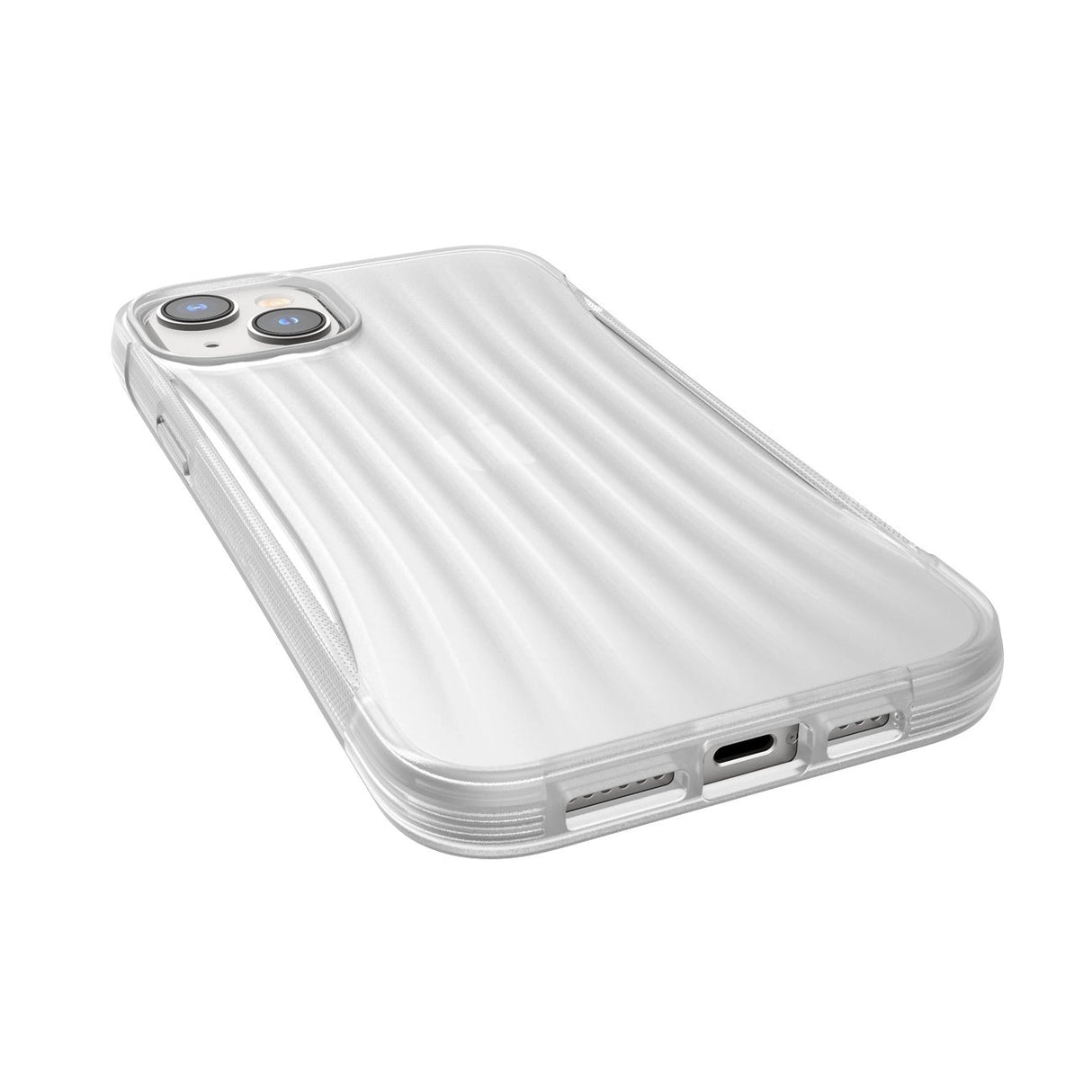Raptic X-Doria Clutch Case iPhone 14 Plus bagdæk gennemsigtigt