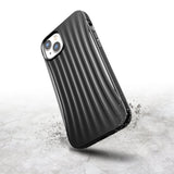 Raptic X-Doria Clutch Case iPhone 14 Plus bagdæksel sort