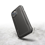 Raptic X-Doria Fort Case iPhone 14-hylster med MagSafe pansret cover sort