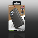 Raptic X-Doria Fort Case iPhone 14 Pro med MagSafe pansret cover sort