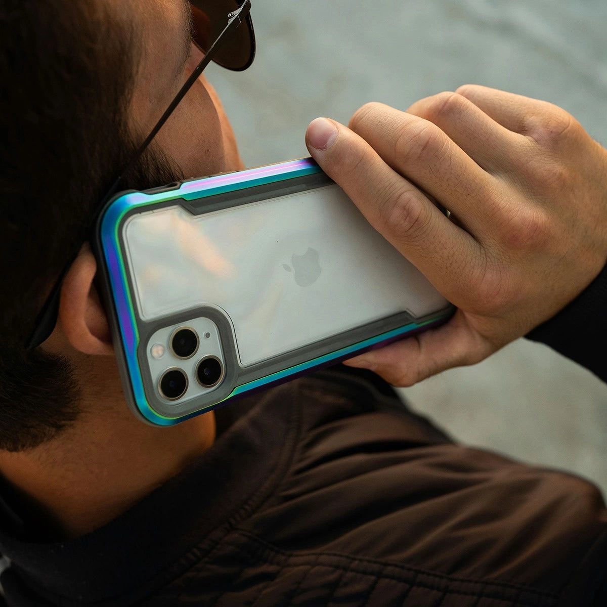 Raptic X-Doria Shield Case iPhone 14 Pro pansret cover sort