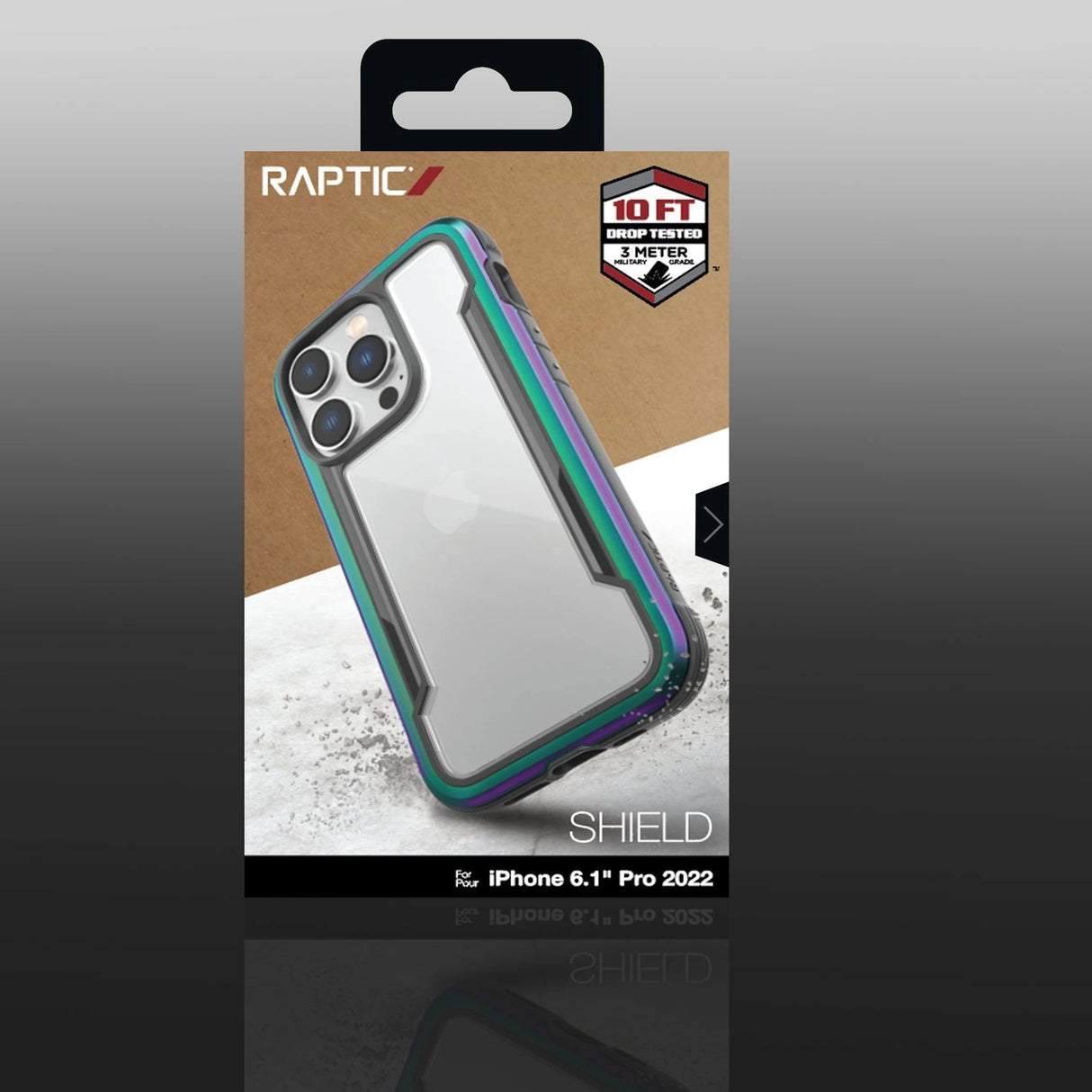 Raptic X-Doria Shield Case iPhone 14 Pro pansret opal cover