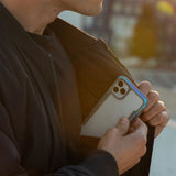 Raptic X-Doria Shield Case iPhone 14 Pro pansret cover blå