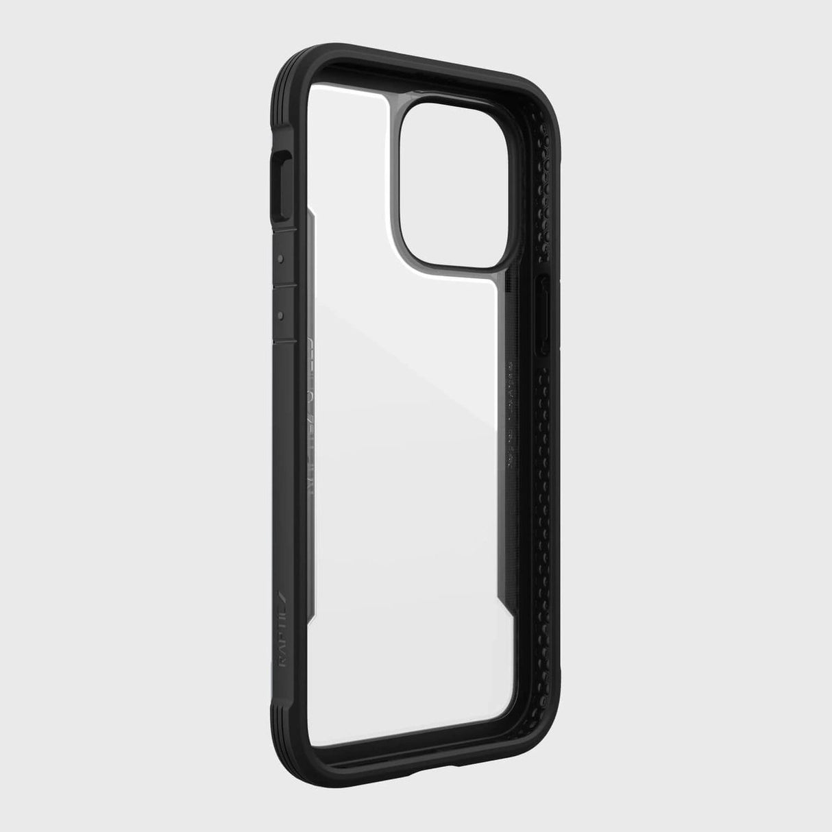 Raptic X-Doria Shield Case iPhone 14 Pro Max pansret cover sort