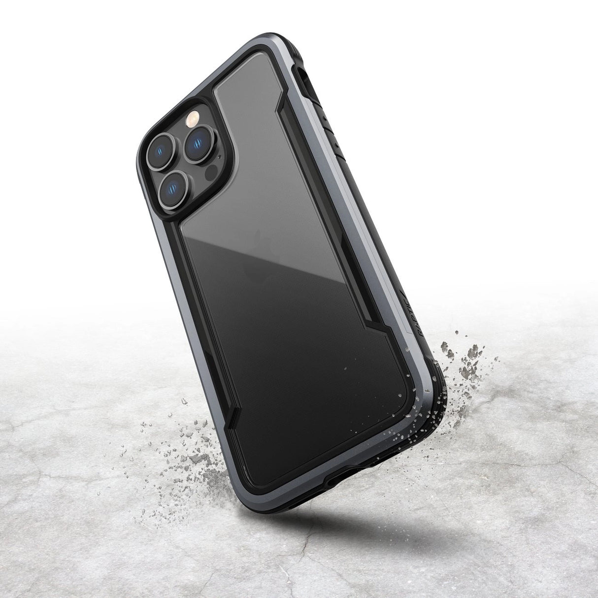 Raptic X-Doria Shield Case iPhone 14 Pro Max pansret cover sort