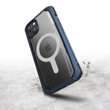 Raptic X-Doria Secure Case iPhone 14 med MagSafe pansret blå cover