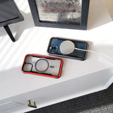 Raptic X-Doria Secure Case til iPhone 14 Plus med MagSafe pansret cover sort