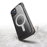 Raptic X-Doria Secure Case til iPhone 14 Plus med MagSafe pansret cover sort