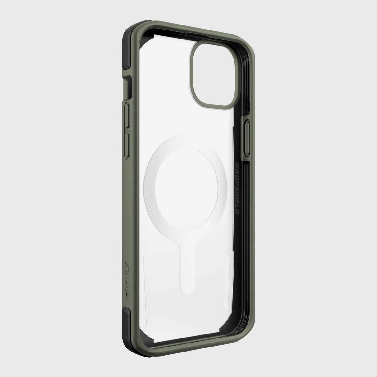 Raptic X-Doria Secure Case iPhone 14 Plus med MagSafe pansret cover grønt