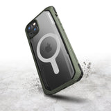 Raptic X-Doria Secure Case iPhone 14 Pro med MagSafe pansret cover grønt