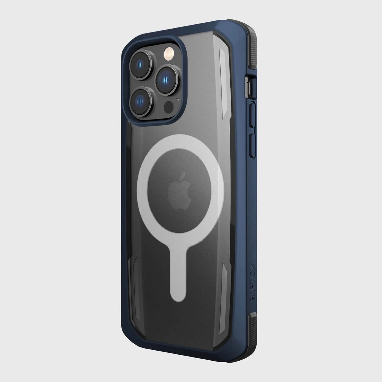 Raptic X-Doria Secure Case til iPhone 14 Pro Max med MagSafe pansret cover blå