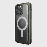 Raptic X-Doria Secure Case til iPhone 14 Pro Max med MagSafe pansret cover grønt