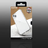 Raptic X-Doria Clear Case iPhone 14 Plus pansret gennemsigtigt cover