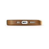 iCarer Oil Wax Premium Leather Case magnetisk læder iPhone 14 case med MagSafe brun (WMI14220701-TN)